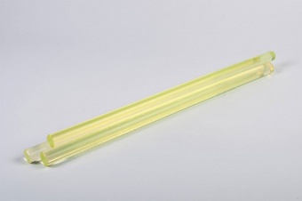 Полиуретан стержень Ф 20 мм   (L=500 мм, ~0,2 кг, жёлтый) Китай