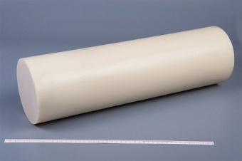 Капролон стержень ПА-6 Ф 150 мм (~500 мм, ~11,0 кг) г.Клин