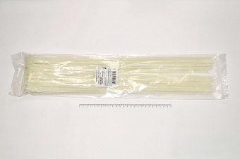 Кабельная стяжка белая 5х500 мм пластиковая (100 шт)