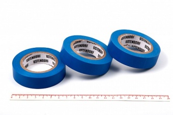 Изолента ПВХ 19мм х 20м синяя (толщ.0,12 мм, вес ~60 г)
