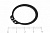 Фото Стопорное кольцо наружное 29х1,2 ГОСТ 13942-86