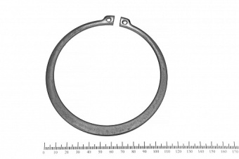 Стопорное кольцо наружное 108х3,0 ГОСТ 13942-86